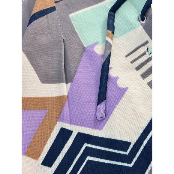 Abstract Lace Neckline Retro Vintage Pullover size Medium - Picture 7 of 10